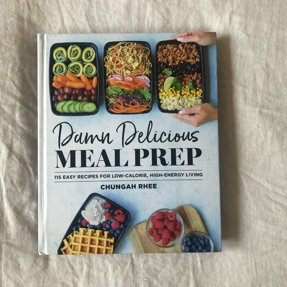Hardcover Copy of Damn Delicious Meal Prep by Chungah Rhee